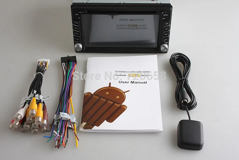 Quad Core Android 4.4.2 Автомобильный DVD GPS Navi ПК Для Toyota Tiida Qashqai Солнечный X-Trail Паладин Frontier