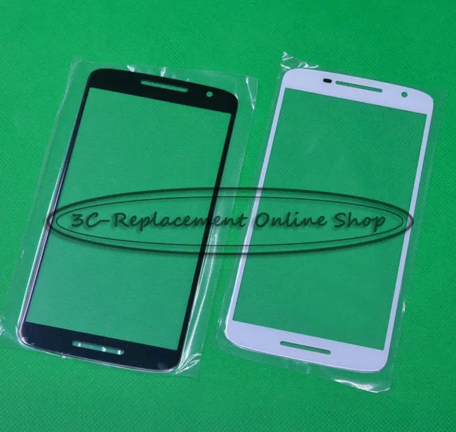 1 шт. белый/черный для motorola moto x play x3 XT1561 XT1562 XT1563 передняя внешняя стеклянная линза