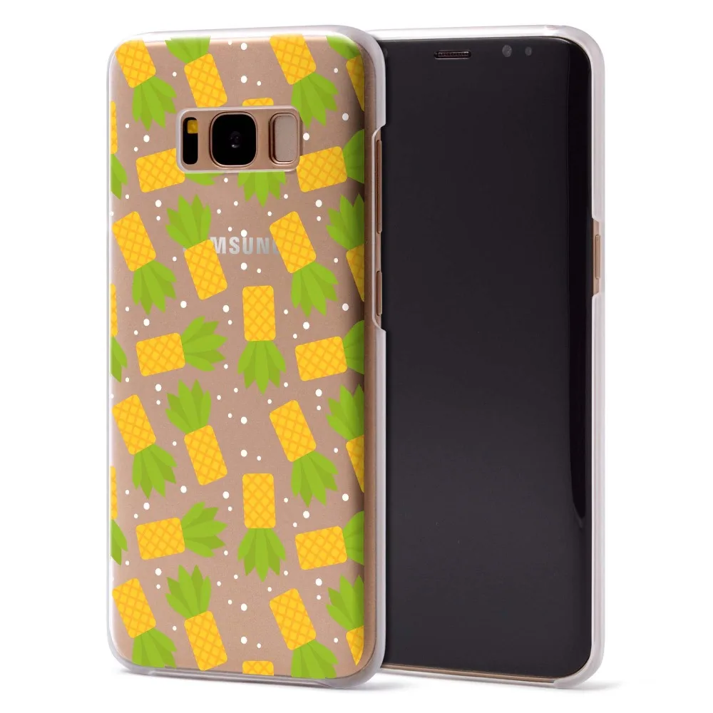 Для Новинка 2017 Coque Samsung Galaxy S8 чехол Свежие фрукты силиконовый для Plus S7 край случае |