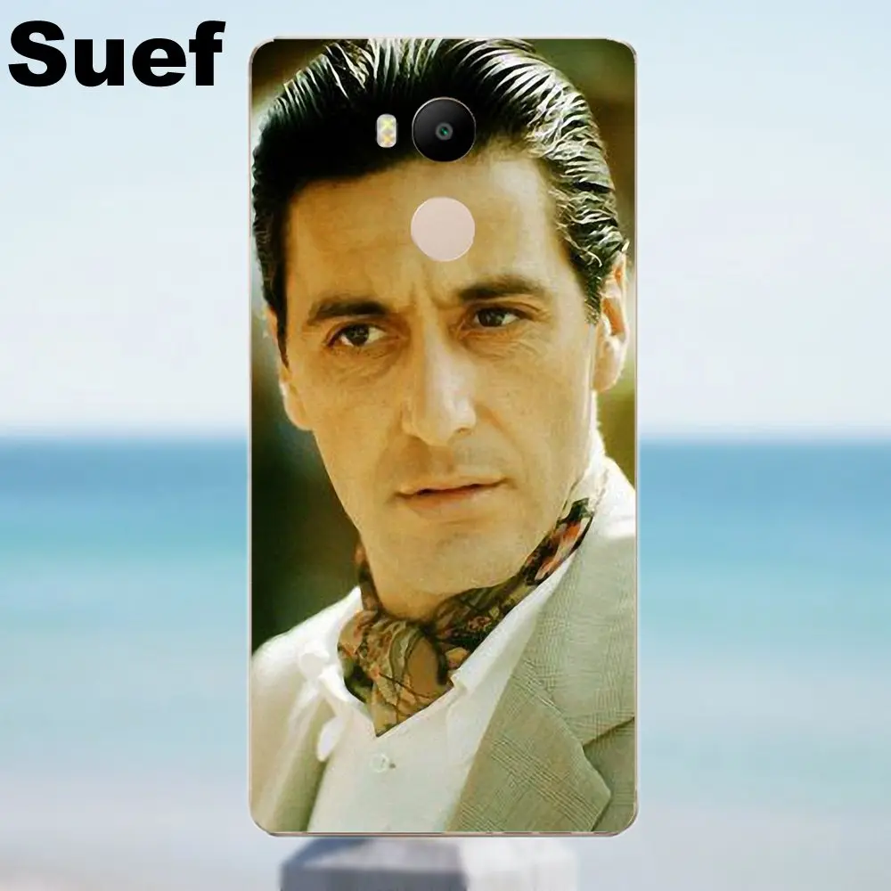 Suef Scarface Al Pacino мягкий дизайн под заказ для Xiaomi Redmi 4 3 3S Pro Mi3 Mi4 Mi4i Mi4C Mi5 Mi5S Mi Max Note 2 |