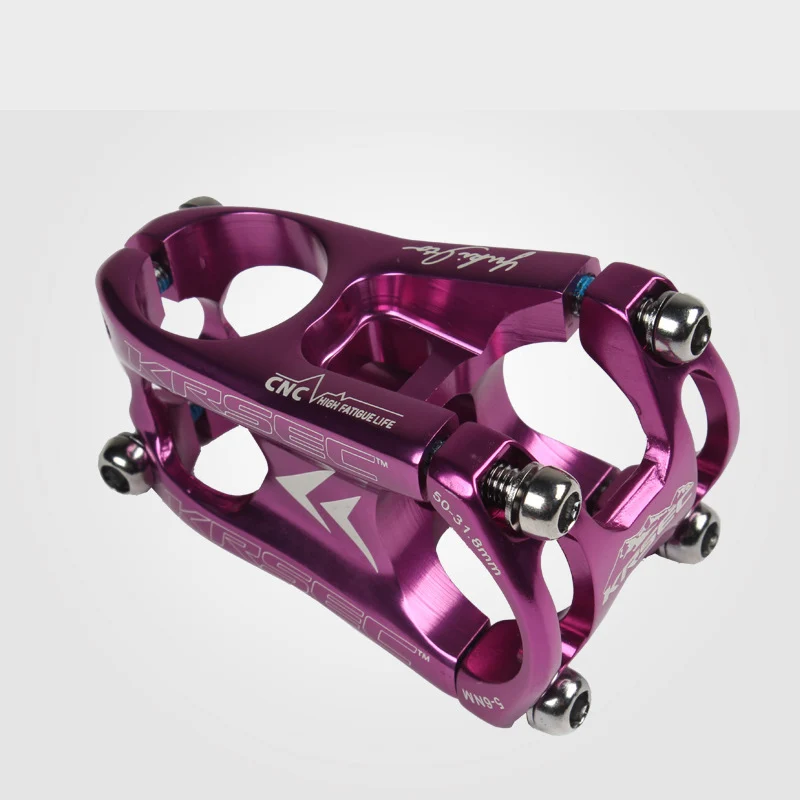 Purple Красочные 31,8 мм алюминиевый сплав руля велосипеда Горные CNC фрезерованная руля велосипеда MTB горная дорога руль стебли - Цвет: Purple