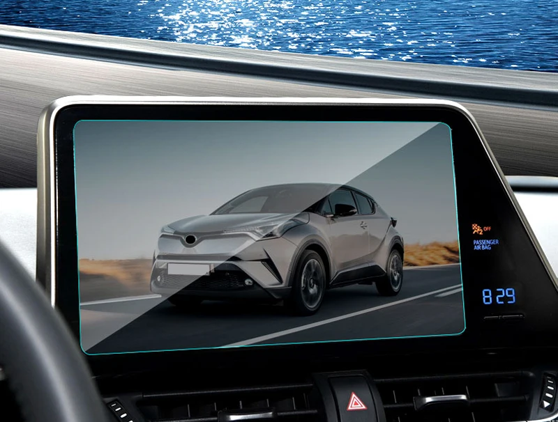 Для Toyota C HR CHR 2016 2017 2018 GPS навигация Закаленное стекло Защитная пленка