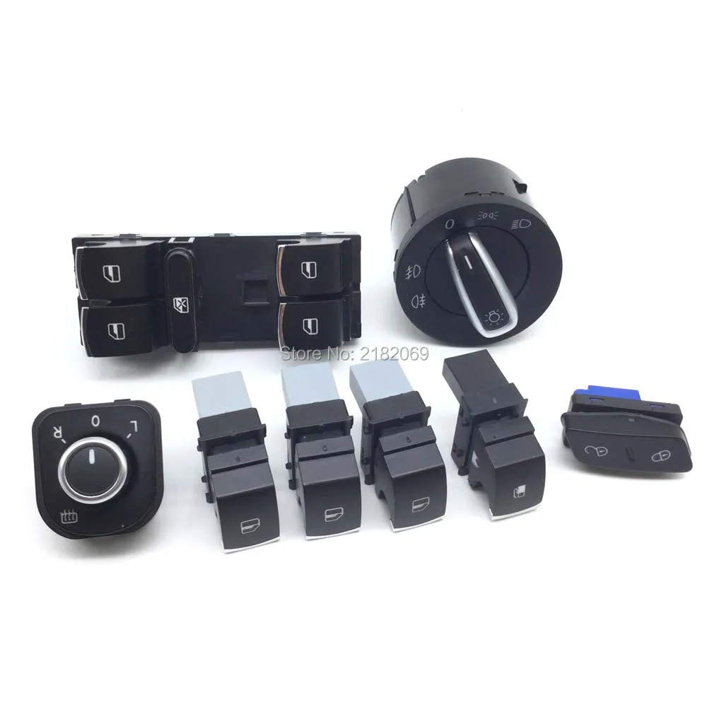 Headlight Window Control Switch For VW Jetta Gti Golf MK5 6 Tiguan Rabbit CC 5ND 959 565B 855 857 1K0 962 125 | Автомобили и