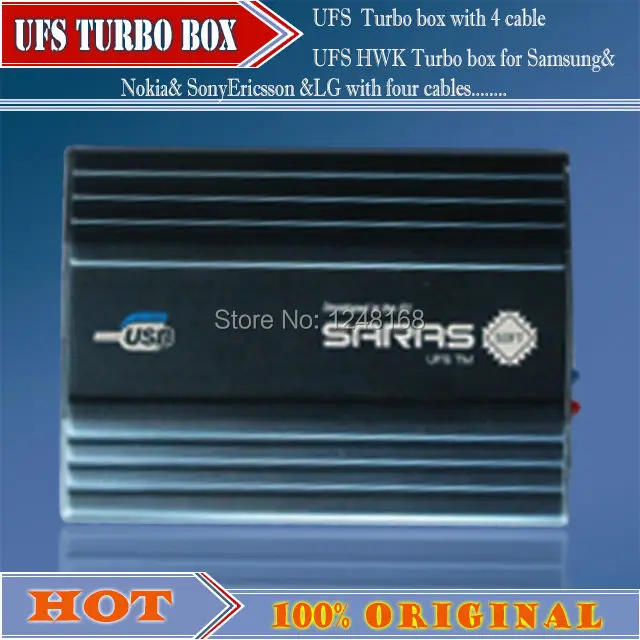 Gsmjustoncct Turbo UFS HWK для Sam NK SonyEricsson коробка UFST • Упаковка: 4 Кабели | Мобильные телефоны