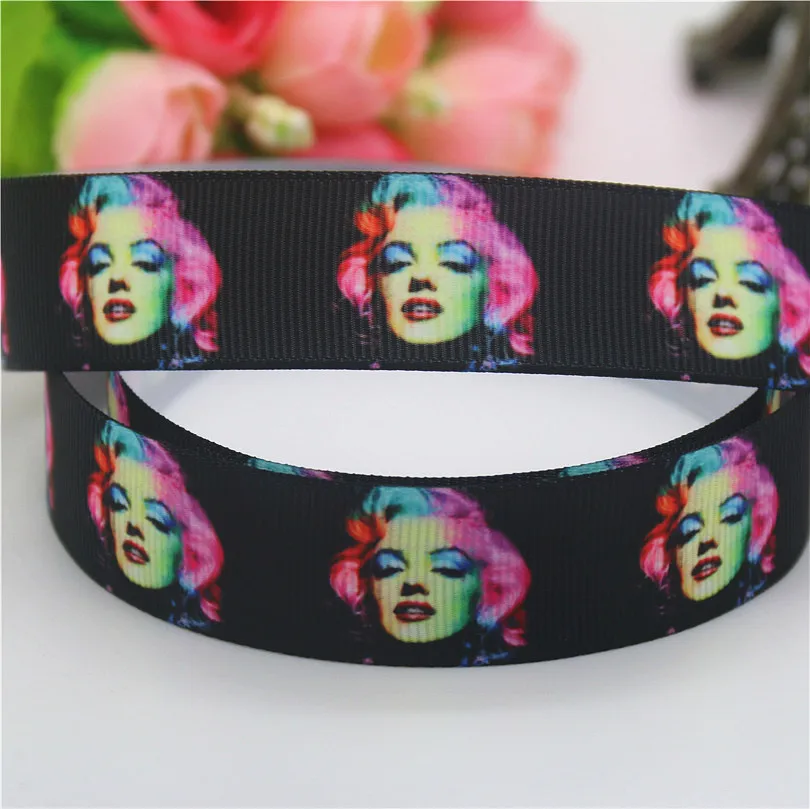 DHK 7/8 '' с принтом корсажная лента hairbow головные уборы украшения мм 22 мм S671