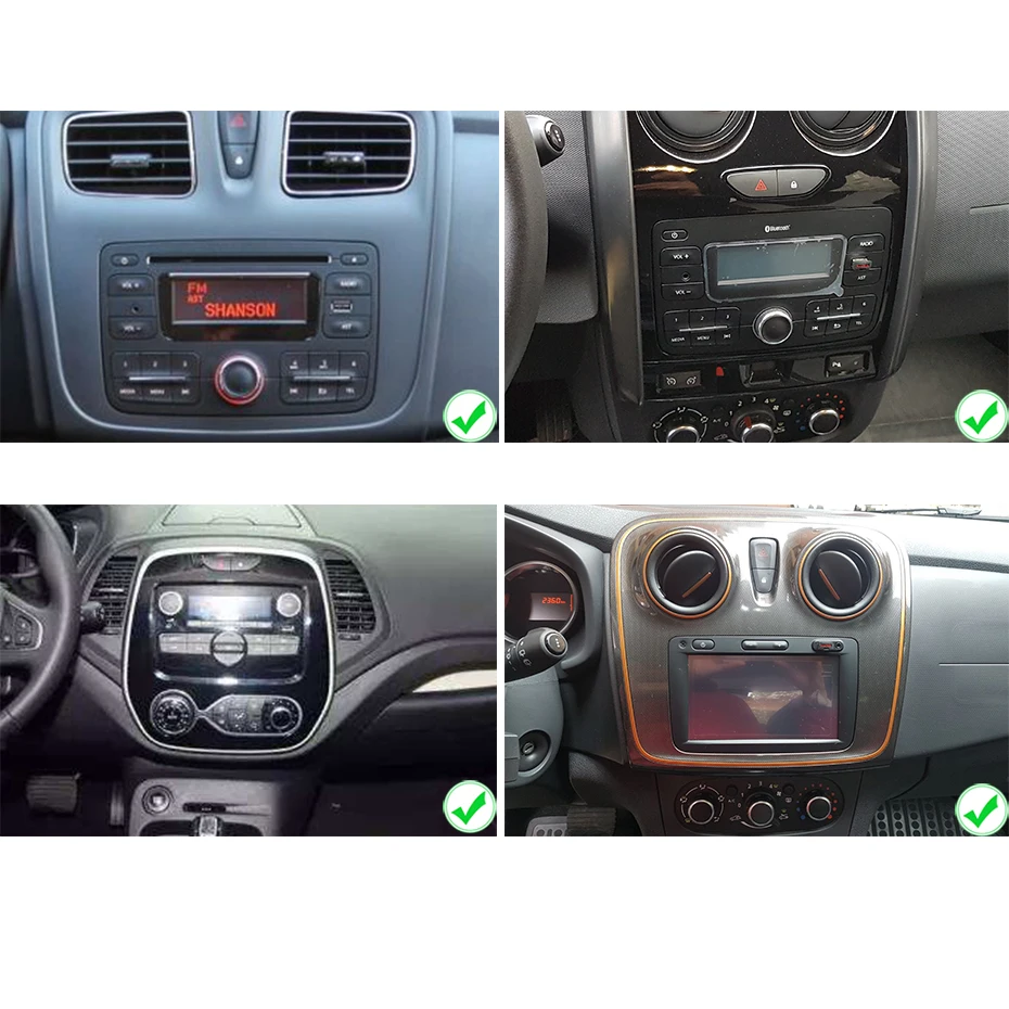 Ips DSP Android 9,0 4G 64G Автомобильный gps для Dacia Sandero Duster Captur Lada Xray 2 Logan 2 DVD плеер приемник ПК