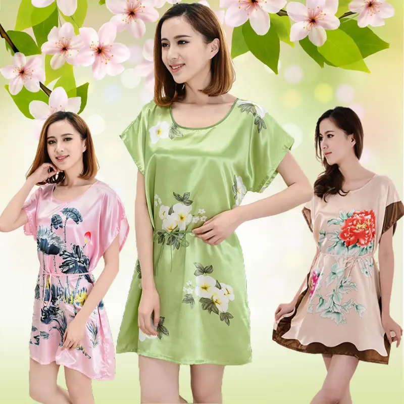 Kowell Новинка 2017 года женские Роскошные пижамы халат Для женщин мягкая пеньюар