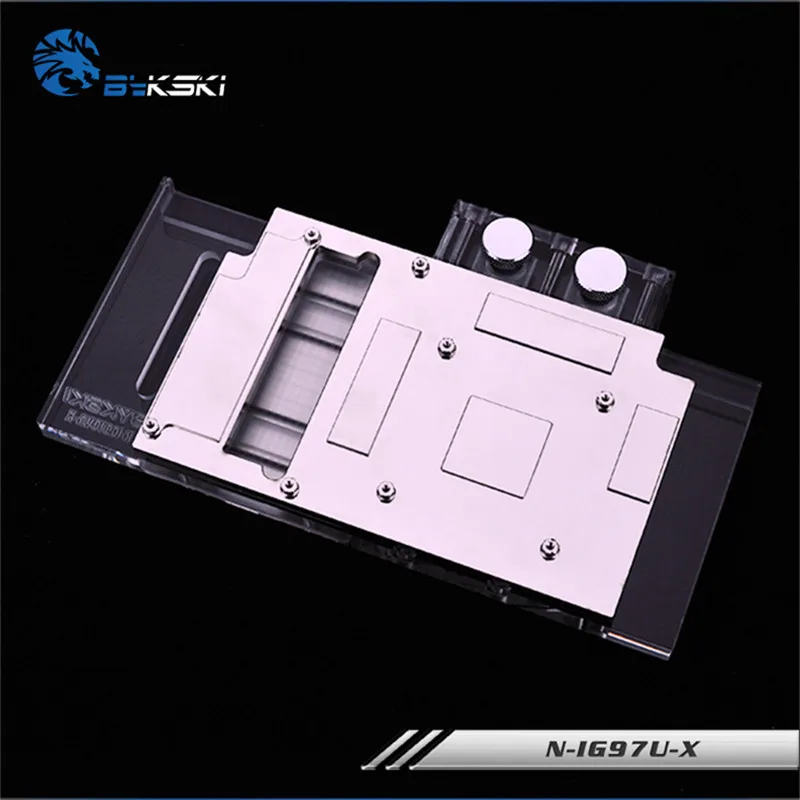 Bykski полный охват GPU водный блок для красочных IGAME GTX970U GTX770 GTX760 видеокарта N IG97U