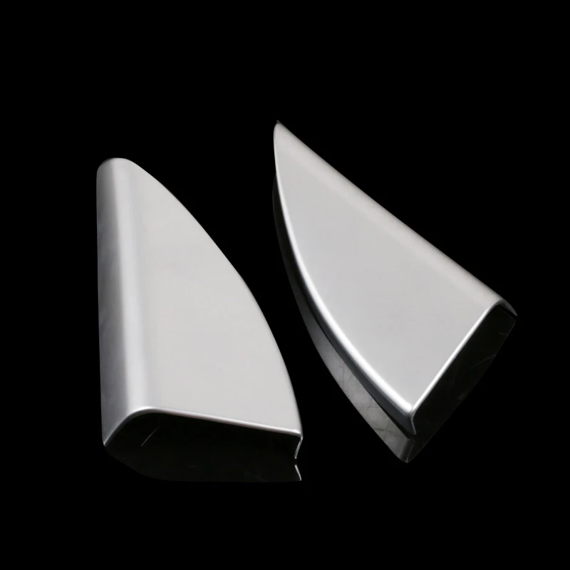 ABS Хром Стайлинг автомобиля Передняя Внутренняя крышка треугольника наклейка