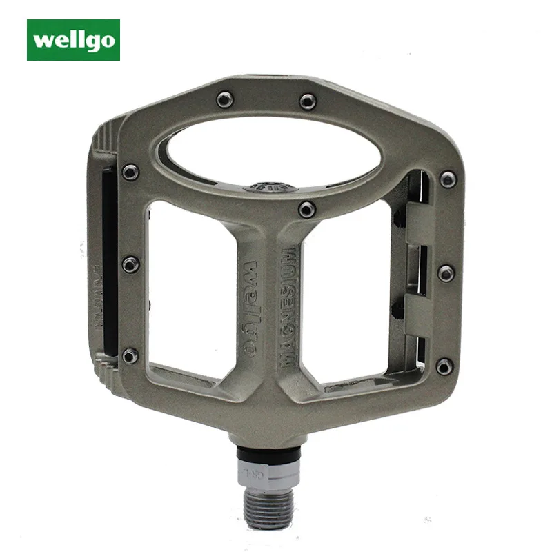 MG-1 Titanium a pair Wellgo MG1 MG-1 Подшипник педали магния Ось шпинделя Горный BMX mtb велосипед Платформа Педали велосипед педаль детали велосипеда - Цвет: MG-1 Titanium a pair