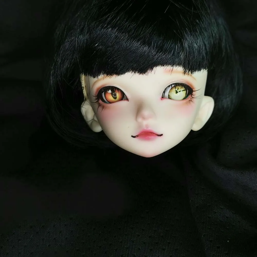 Дата битва Tokisaki Kurumi Bjd глаза часы глаза 1/4 1/3/6 1/8 BJd Кукла SD MSD 8 мм 10 мм 12 мм 14 мм 16 мм с принтом куклы аксессуары