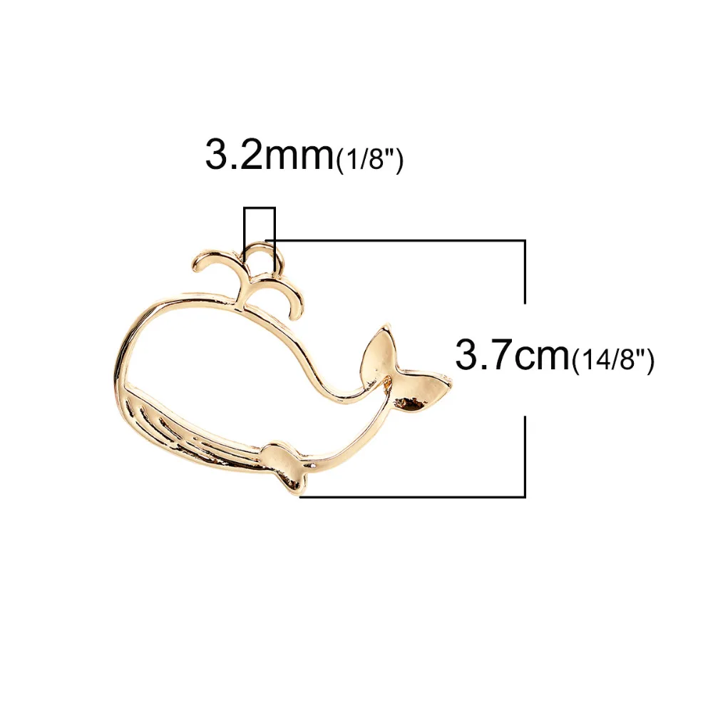 Doreen коробка ручной работы золотой цвет цинковый сплав открытая задняя рамка