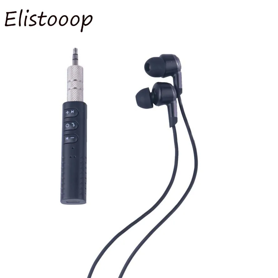 Автомобильный комплект со штекером 3 5 мм Bluetooth музыкальный аудиоресивер адаптер