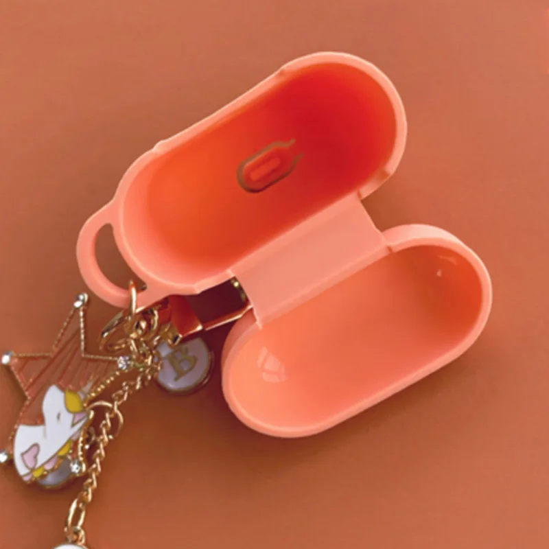 Чехол для Apple AirPods милый мультяшный силиконовый чехол Bluetooth наушников Airpods 2