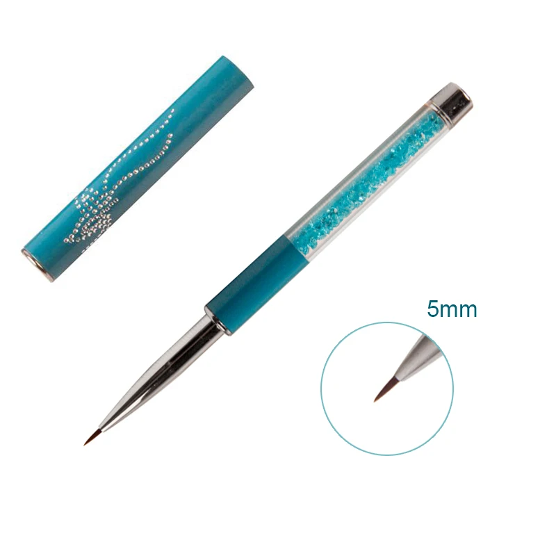 ANGNYA 1 шт Nail Art кисти для рисования картины резьба дизайн DIY лазерная ручка 5/7 мм