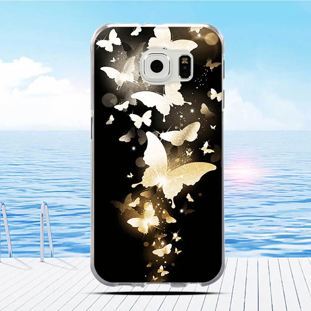 Case For Samsung Galaxy S6 G920 Cartoon 3D Relief Printing Pattern Back Cover TPU Soft Silicone | Мобильные телефоны и