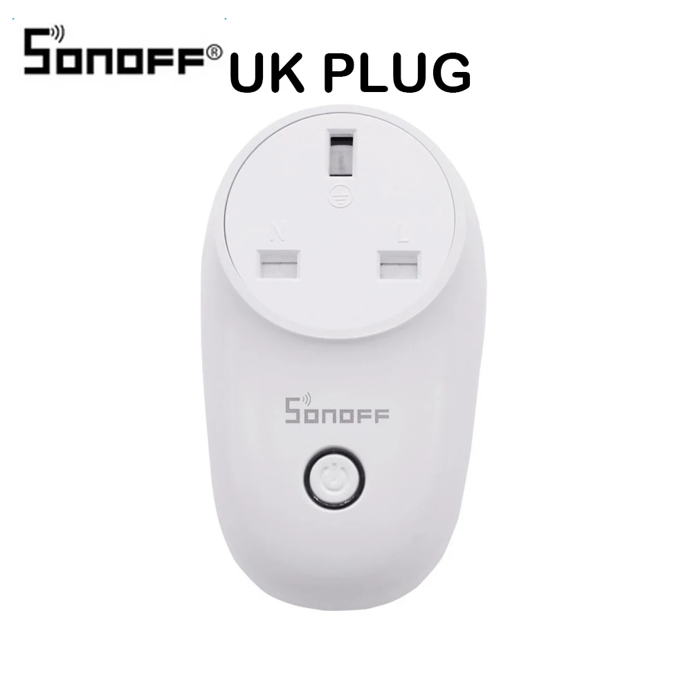 5 шт. умная розетка Sonoff S26 WiFi работает с Alexa Google Home IFTTT Беспроводная Вилка питания