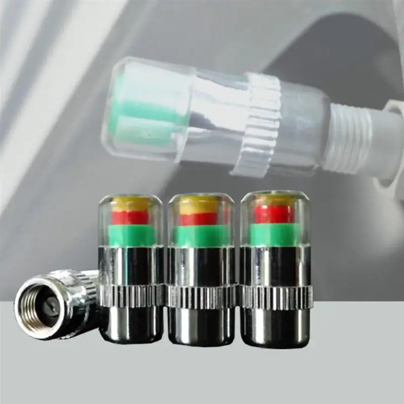 Монитор давления в шинах автомобиля 4 шт. пыленепроницаемый клапан крышка