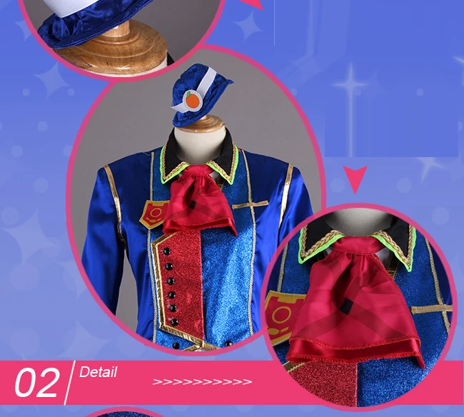 Изготовление размеров под заказ Lovelive солнце Happy вечерние поезд таками Чика Карнавальный Костюм Платье на Хэллоуин, костюмы для женщин аниме одежда