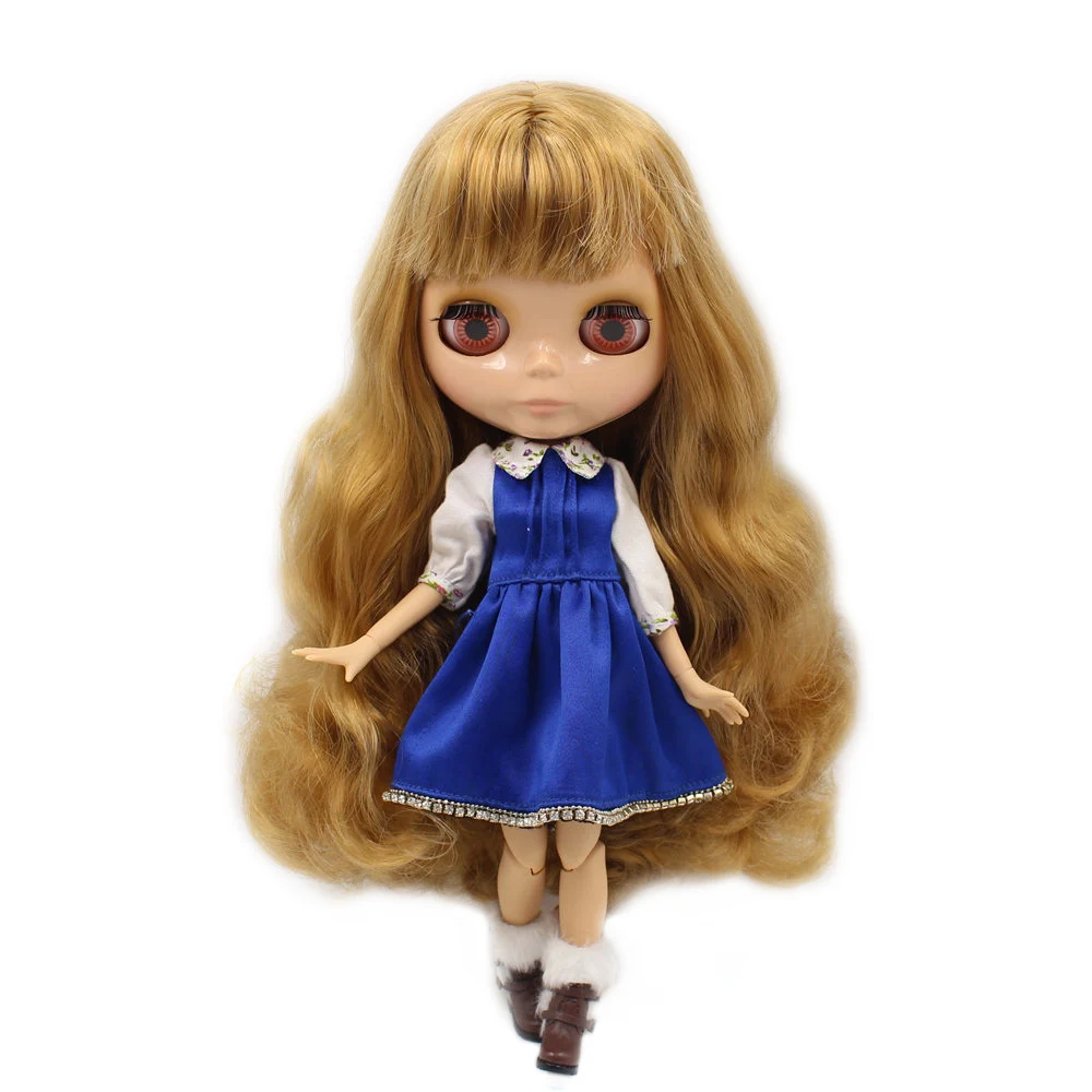 Кукла Blyth ICY DBS No.280BL9400/0635 с коричневыми волосами для шарнирного тела 1/6 BJD ob24