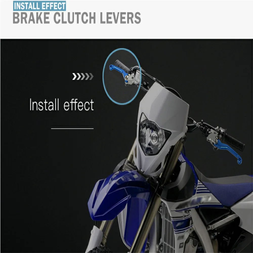 Рычаг мотоцикла и рукоятка Dirt Bike Pivot тормоза сцепления рычаги для YAMAHA YZ250FX YZ 250FX 2015