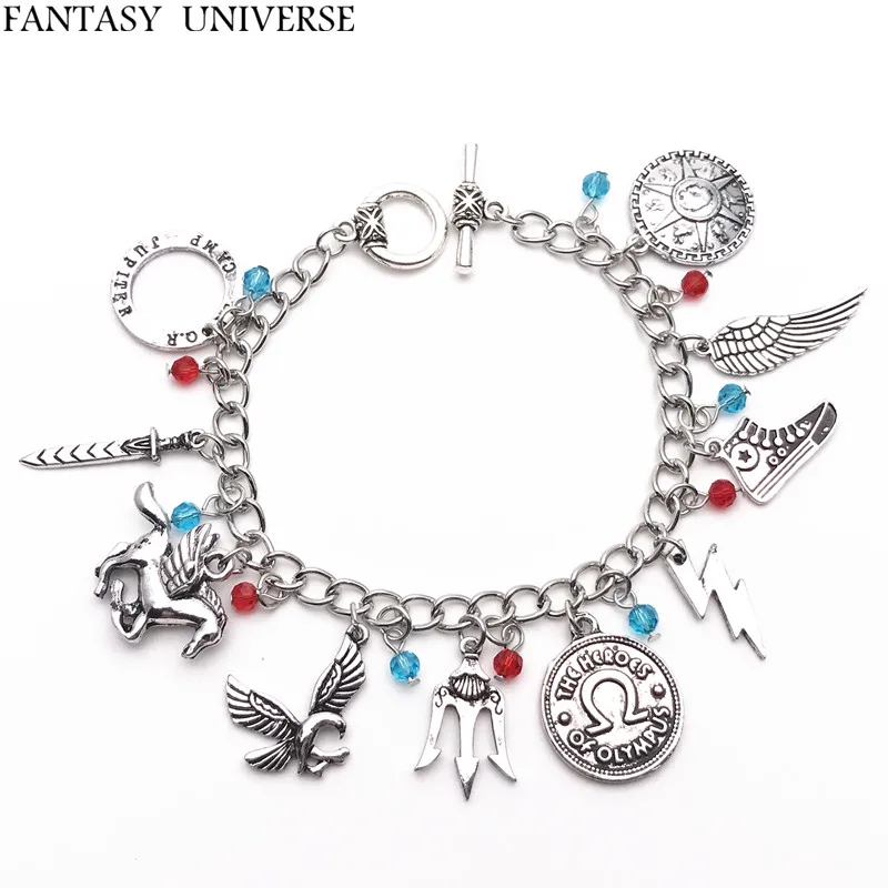 Fantasy Universe 20 шт. в партии Перси Джексон Шарм браслет ALLAA01