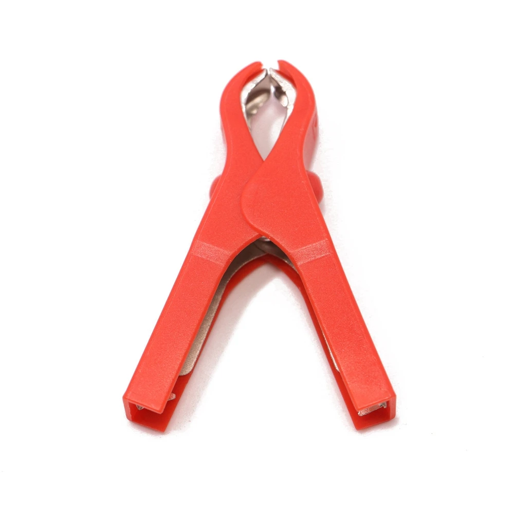 Зажим типа крокодил автомобильный фургон зажим для проверки батареи (10 шт. в