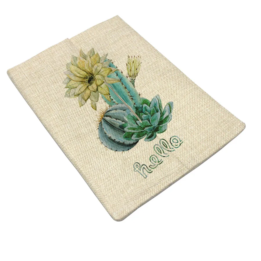 Тканевые коробки с украшением в виде сердца и тканевый льняной чехол для