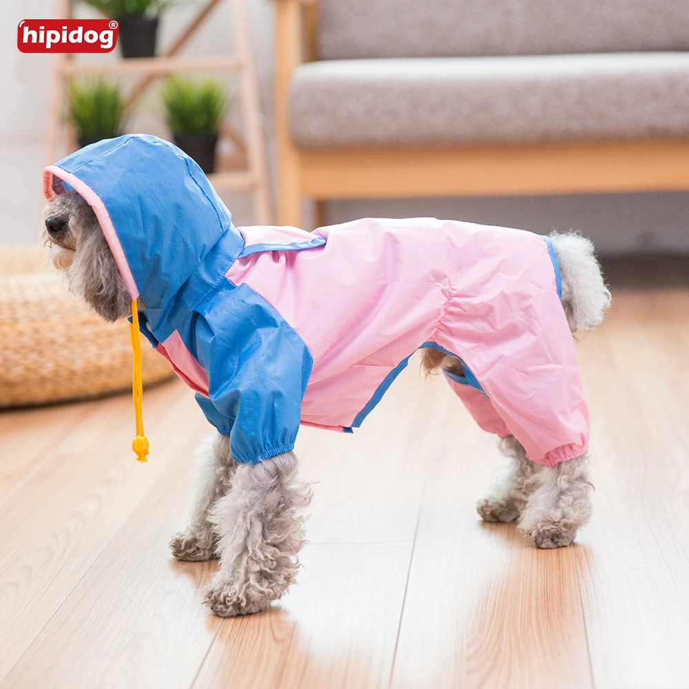 Hipidog нарядная одежда для собак дождевик куртка с капюшоном водонепроницаемая
