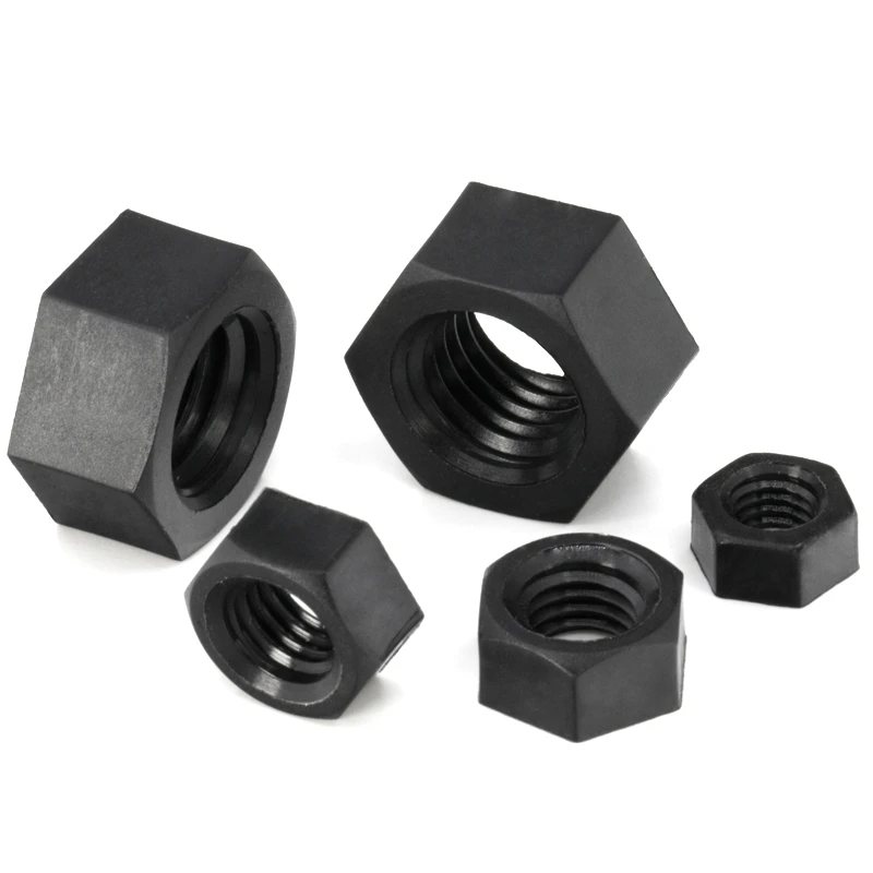 200 шт. M3 черные нейлоновые шестигранные гайки RoSH Пластиковые гайки|nut bolts screws|screw