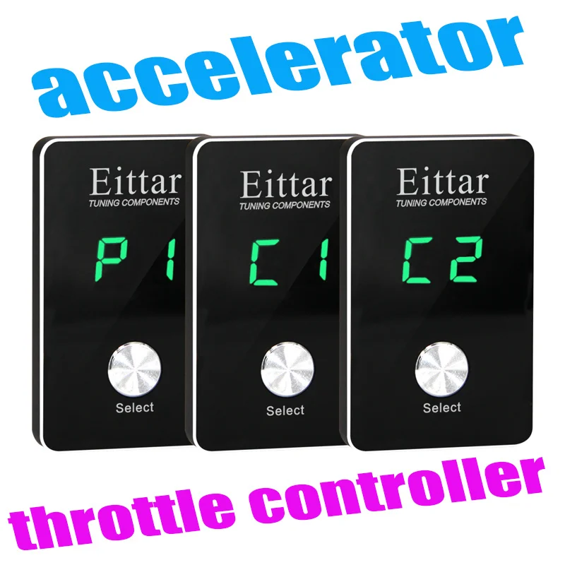 Eittar 8-mode контроллер дроссельной заслонки ускоритель Максимальное ускорение для