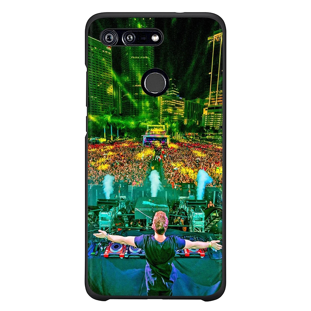 Black TPU Printed Case for Honor 7a Silicone Phone Huawei Nova 3 3i 8x Back Cover |