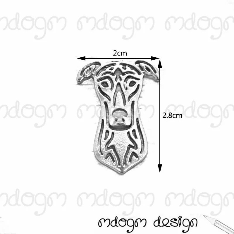 Mdogm Greyhound собака броши и булавки оптовая продажа костюм милый смешной
