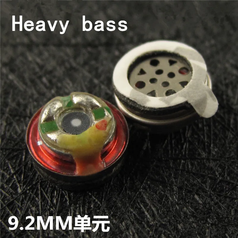

9.2mm speaker unit original old driver heavy bass 16ohgms large Frequency response range 2pcs