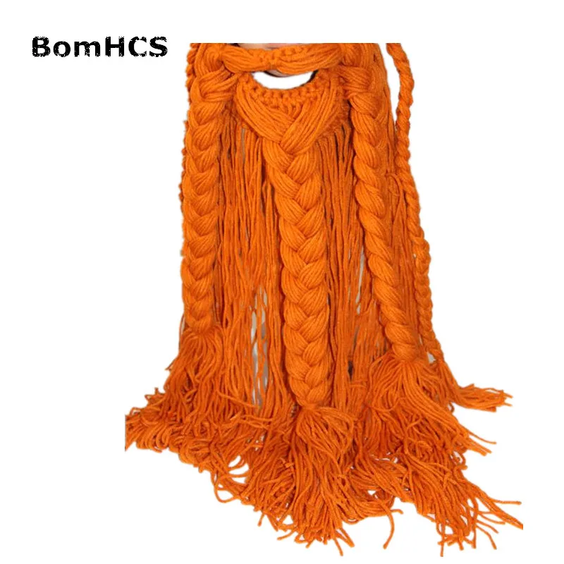 BomHCS Новинка крутая супер большая борода Бриджи шлем защитная маска головной убор