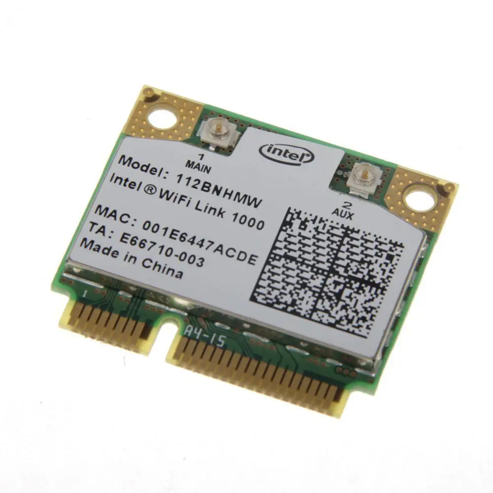 Карта для Intel Wifi Link 1000 Беспроводная Половина мини-карты-112BNHMW dell asus acer | Компьютеры