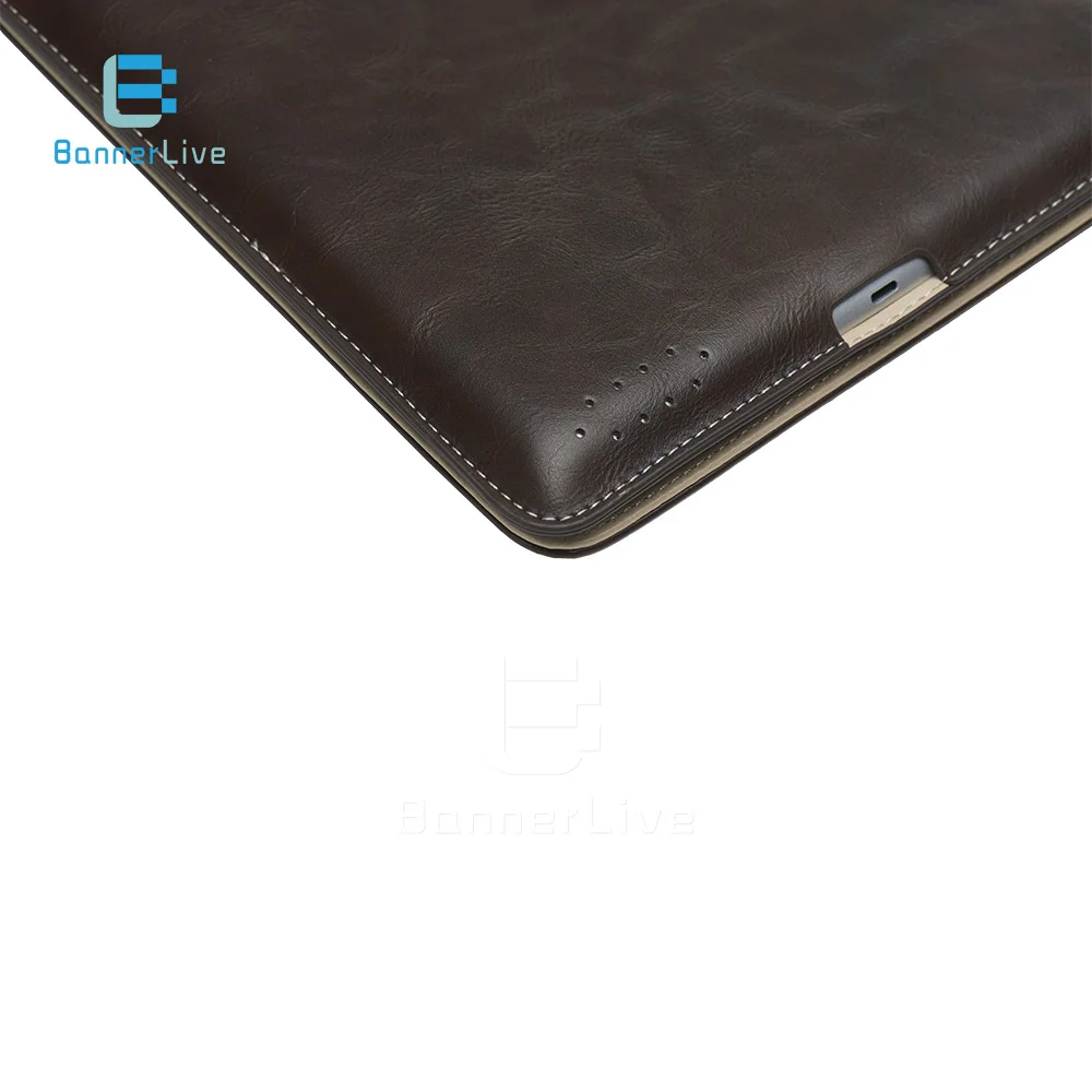 Роскошный чехол из искусственной кожи для iPad 2/3/4 Ретро Портфели с автоматическим
