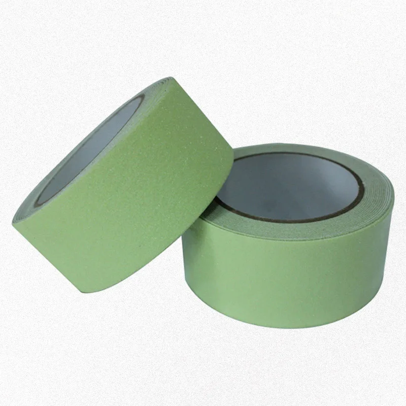 2 рулона 5 см * м предупреждающая лента ПВХ светящаяся противоскользящая защитная