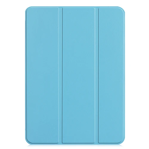 Brown Умный чехол для iPad Pro 11 чехол Trifold магнитный штатив чехол магнитное крепление прорезиненное покрытие для iPad Pro 11 - Цвет: Brown