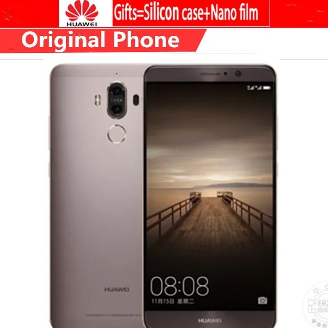 Глобальная прошивка Huawei Mate 9 4 Гб оперативной памяти 32 встроенной 5 ''сотовый