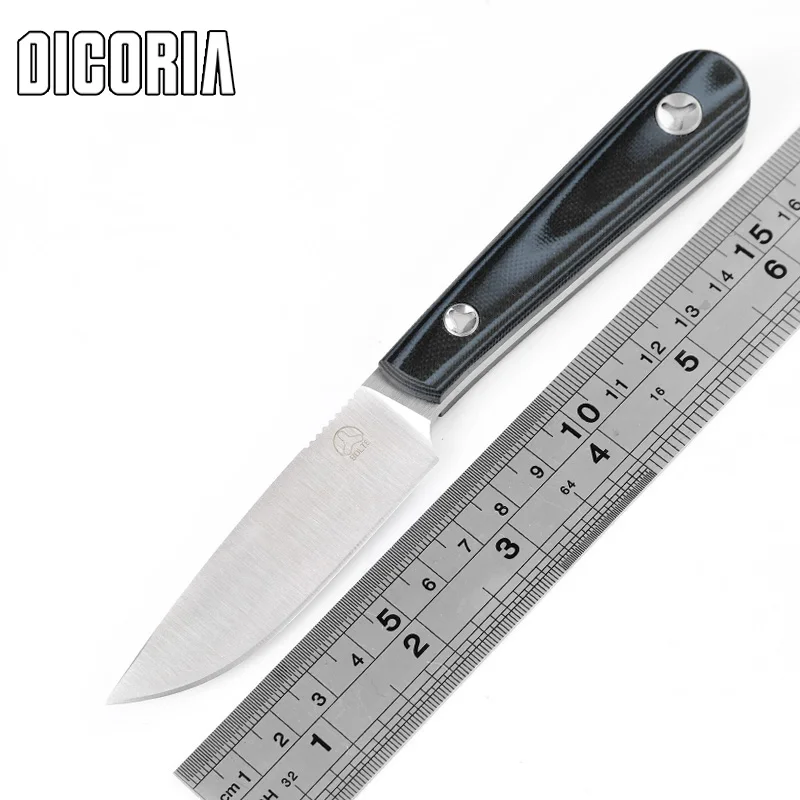 Нож DICORIA Scout D2 blade G10 прямой охотничий нож с фиксированным лезвием ножны KYDEX для