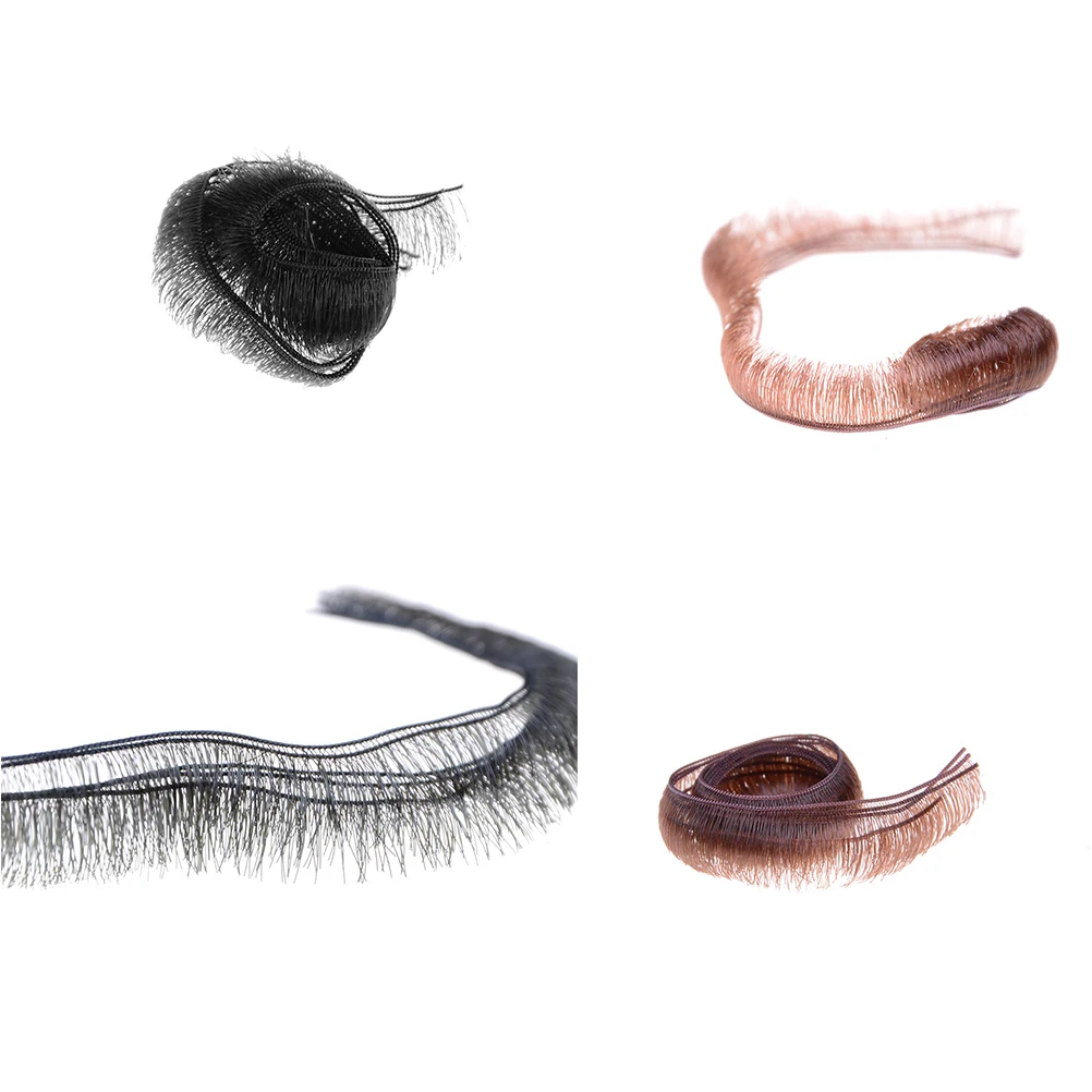

5pcs/lot Eyelashes For Doll Baby Dolls Accessories Doll Eyelashes Accessory Width 0.5/0.8/1.0cm Wholesale