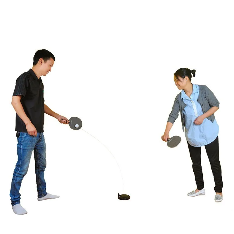 Набор эластичных мягких валов для настольного тенниса, декомпрессионное оборудование для настольного тенниса, тренажер для настольного тенниса с ракетами D90104