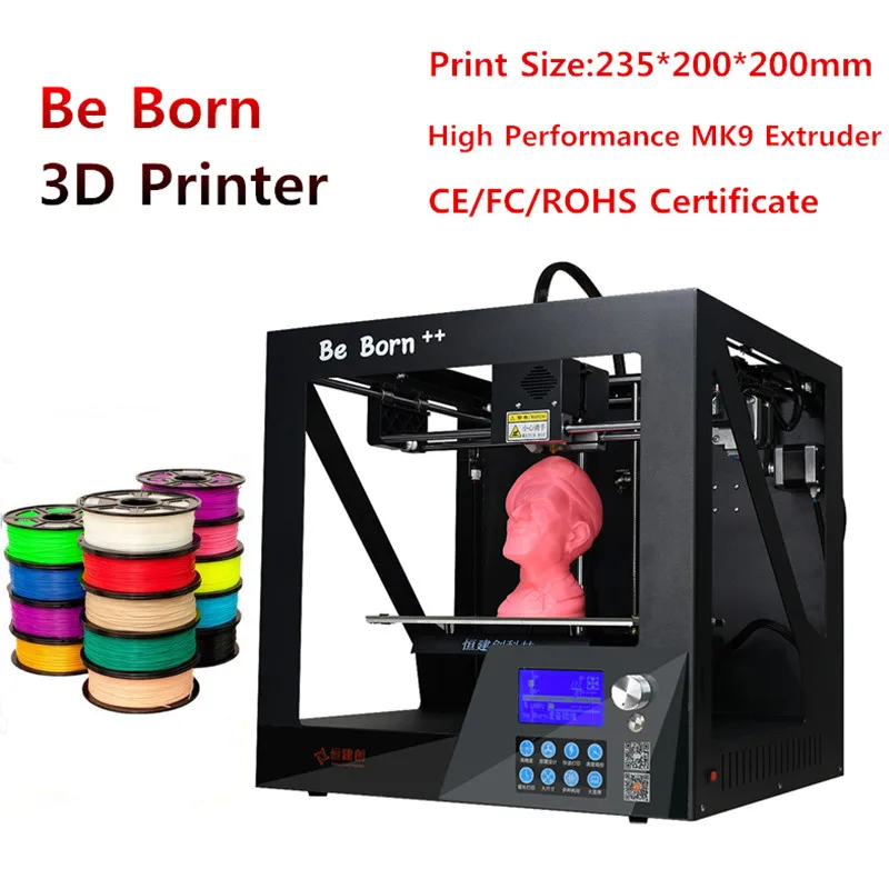 2018 Новые Высокая точность рабочего уровня большой Размеры 3D принтеры высокая