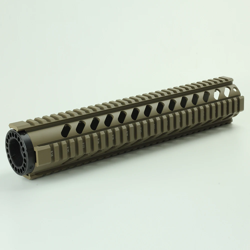 Тактический Ohhunt T Series 12 дюймов бесплатно поплавок Quad Пикатинни Handguard