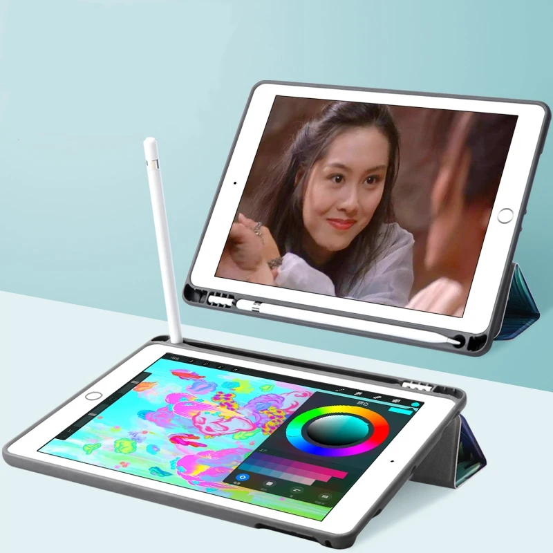 Van Gogh Art tablet case for new 2019 ipad air 3 10.5 inch ultra-thin design with stand air3 10.5&quot cases | Компьютеры и офис