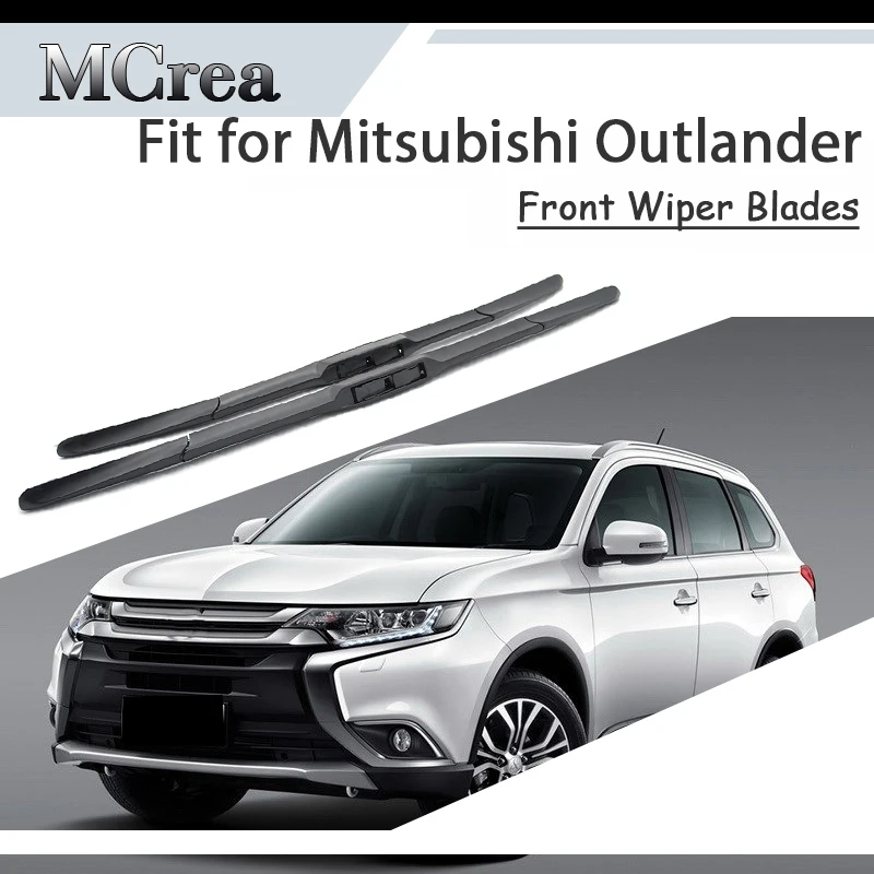 2 шт. резиновые аксессуары для переднего лобового стекла Mitsubishi Outlander 2018 2017 2016