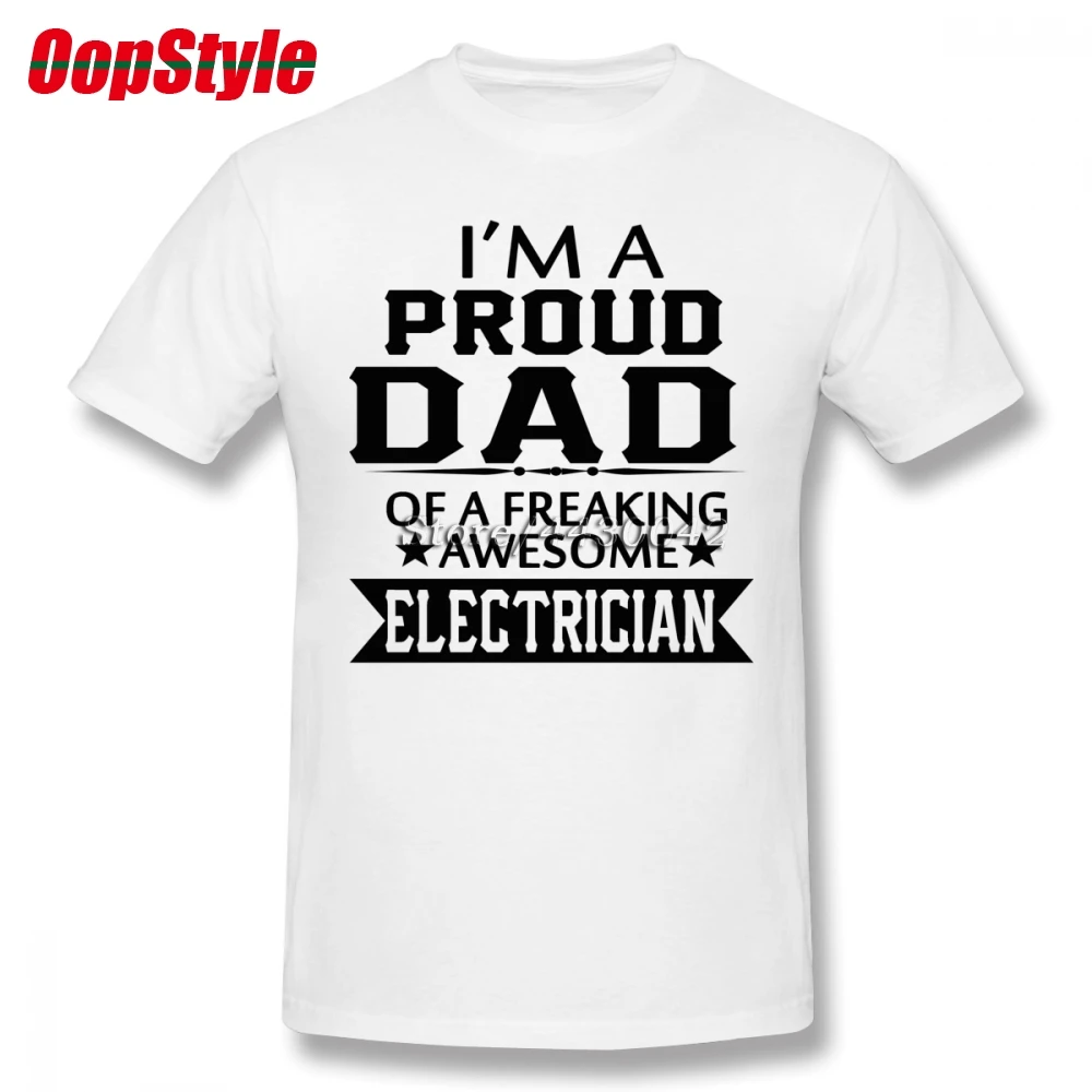 Мужская футболка с надписью Dad Of Awesome хлопковая Футболка больших размеров 4XL 5XL 6XL