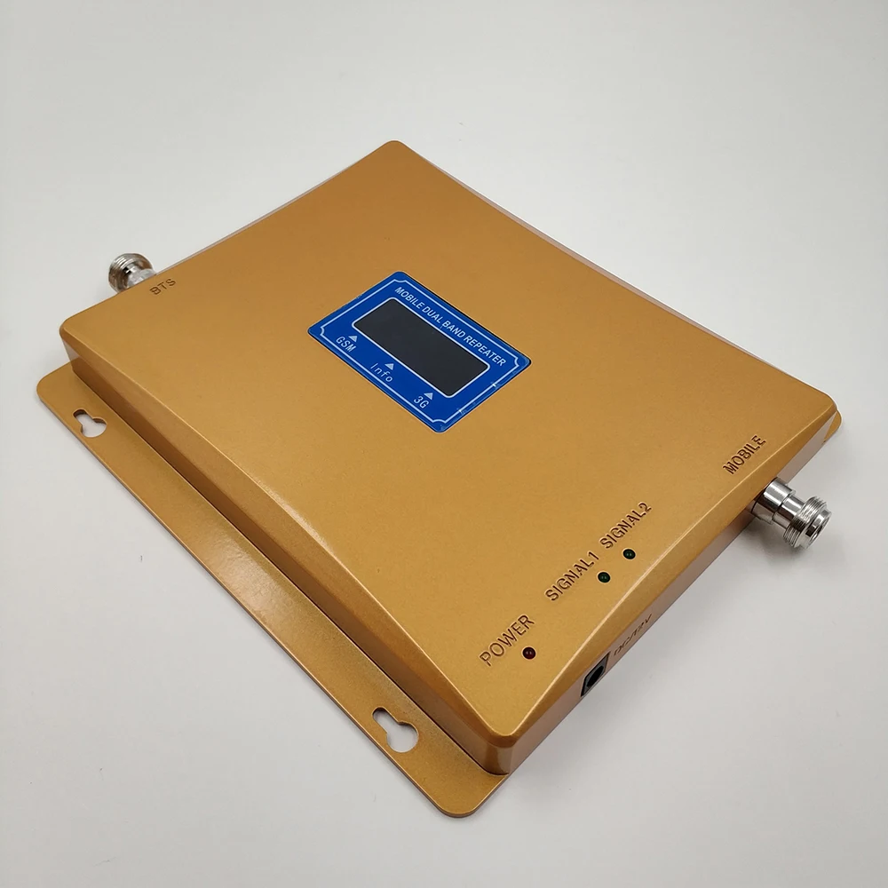Усилитель сигнала сотовой связи с ЖК дисплеем 65 дБ GSM 900 UMTS 2100 2G МГц 3G WCDMA