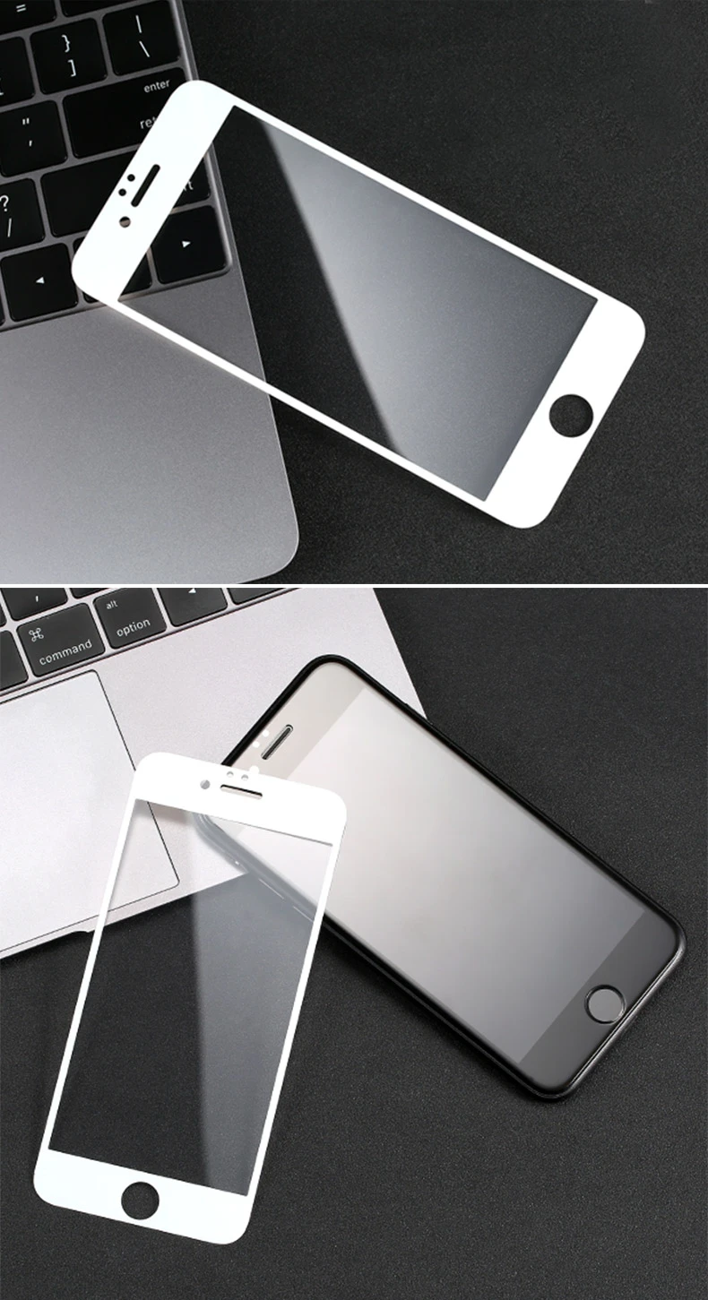 Remax для iPhone 6, 6s, 7, 7 Plus, 0,3 мм, защитная пленка для экрана, 9HD, твердость, защита от отпечатков пальцев, защита экрана из закаленного стекла